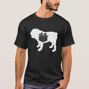 Bulldog Christmas Niedlicher Hund Welpe Pet X-Mas T-Shirt