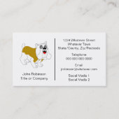 Bulldog Design Boarding Kennels Visitenkarte (Vorderseite)