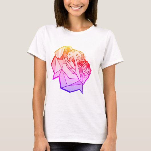 Bulldog design Ipanema T-Shirt (Vorderseite)