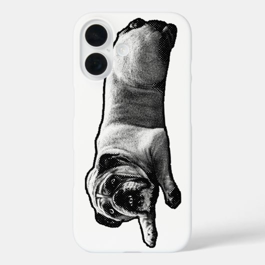 Bulldog Dot Guard Case-Mate iPhone Hülle (Rückseite)
