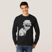 Bulldog-Duke-Kontur T-Shirt (Vorne ganz)