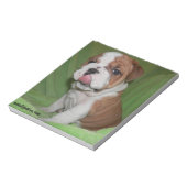 Bulldog Editor für Bull-Liebe Notizblock (Rotiert)