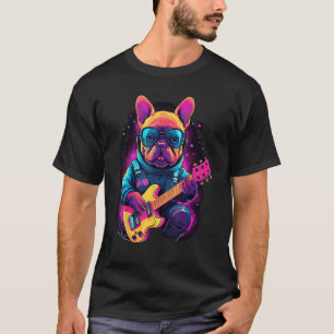 Bulldog Electric Gitarre Rock Music 5 T-Shirt