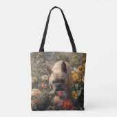Bulldog Elegante Schultertasche Tasche (Rückseite)