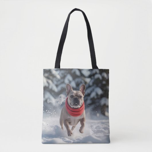 Bulldog Elegante Schultertasche Tasche (Vorderseite)