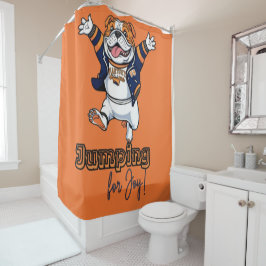 Bulldog Energie | Fun Art Duschvorhang
