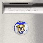 Bulldog Engel Magnet (In Situ (Geschirrspüler))
