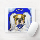 Bulldog Engel Mousepad (Mit Mouse)