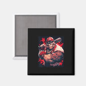 Bulldog entfesselt den Sportgeist Magnet (Vorderseite/Rückseite)