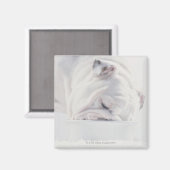 Bulldog essen magnet (Vorderseite/Rückseite)