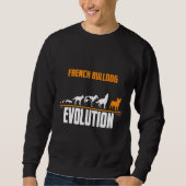 Bulldog-Evolution Sweatshirt (Vorderseite)