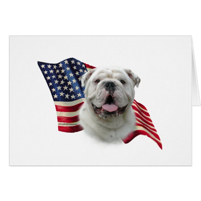 Bulldog-Fahne (Vorderseite (Horizontal))