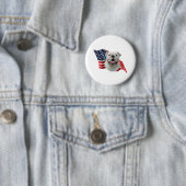 Bulldog-Fahne Button (Beispiel)