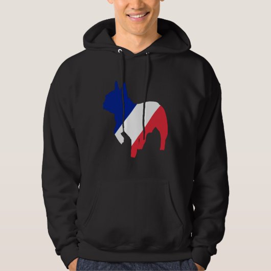 Bulldog-Fahne Hoodie (Vorderseite)