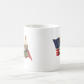 Bulldog-Fahne Kaffeetasse (Mittel)