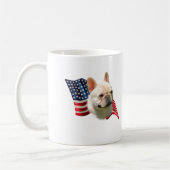 Bulldog-Fahne Kaffeetasse (Links)