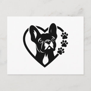 Bulldog Feiertagspostkarte