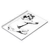 Bulldog-Field-Notebook Notizblock (Linke Seite)