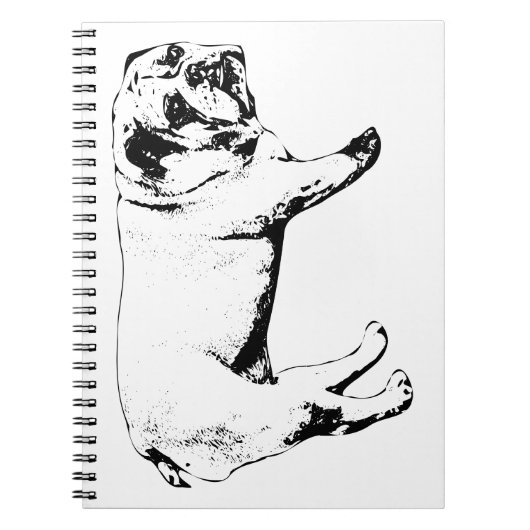 Bulldog-Field-Notebook Notizblock (Vorderseite)