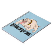 Bulldog Fierce Notizblock (Linke Seite)