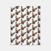 Bulldog Fleece Blanket (Vorderseite)
