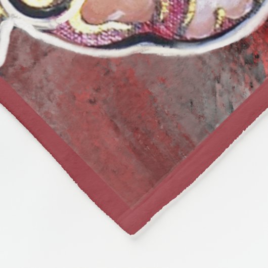 Bulldog Fleecedecke (Ecke)