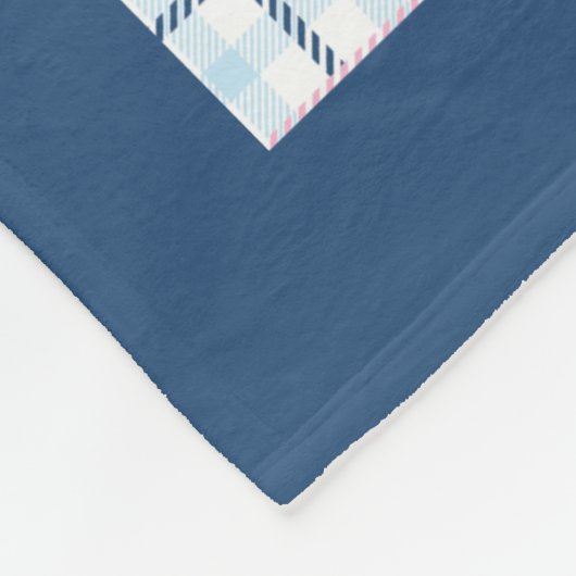 Bulldog Fleecedecke (Ecke)