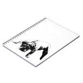 Bulldog-Focus-Seiten Notizblock (Linke Seite)