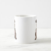 Bulldog-freie Hugs Kaffeetasse (Mittel)