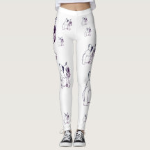 Bulldog French Buldog Puppy Niedliche Leggings