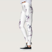 Bulldog French Buldog Puppy Niedliche Leggings (Links)