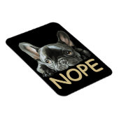 Bulldog | Frenchie Nope Gifts Magnet (Rechte Seite)