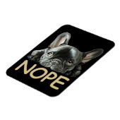 Bulldog | Frenchie Nope Gifts Magnet (Linke Seite)