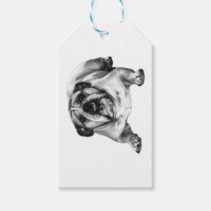 Bulldog-Freude für jedes Geschenk Geschenkanhänger