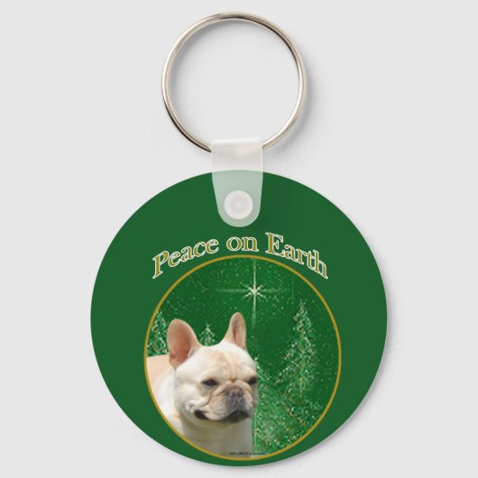 Bulldog-Friede Schlüsselanhänger (Vorderseite)