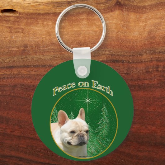Bulldog-Friede Schlüsselanhänger (Rückseite)