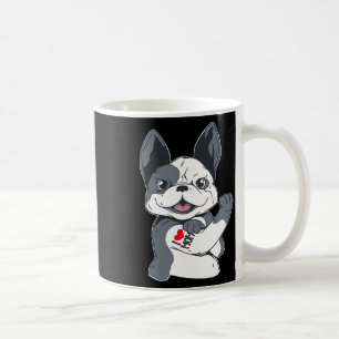 Bulldog Funny I Liebe Mama Tattoo Kaffeetasse