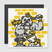 Bulldog Gang Magnetkarte (Vorne/Hinten)