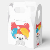 Bulldog-Geburtstagsfeier Geschenkschachtel (Geöffnet)