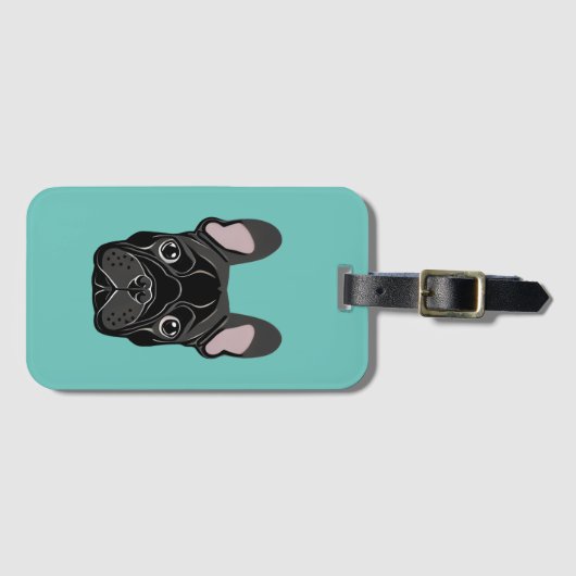 Bulldog Gepäckanhänger (Vorderseite (Horizontal))