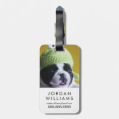 Bulldog Gepäckanhänger (Rückseite vertikal)