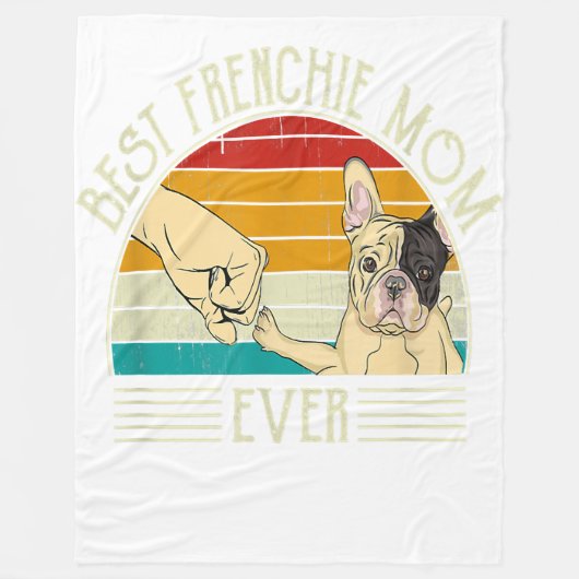 Bulldog-Geschenk Fleece Blanket (Vorderseite)