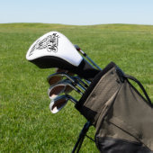 Bulldog-Geschenk Golf Headcover (In SItu)