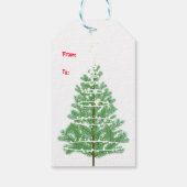 Bulldog Geschenkanhänger (Rückseite)