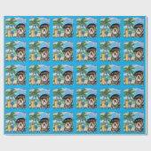 Bulldog Geschenkpapier (Flach)