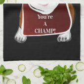 BULLDOG GESCHIRRTUCH (Gefaltet)