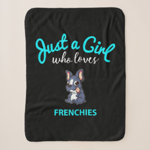 Bulldog Girls Französisch Bulldog Geschenk Sherpadecke