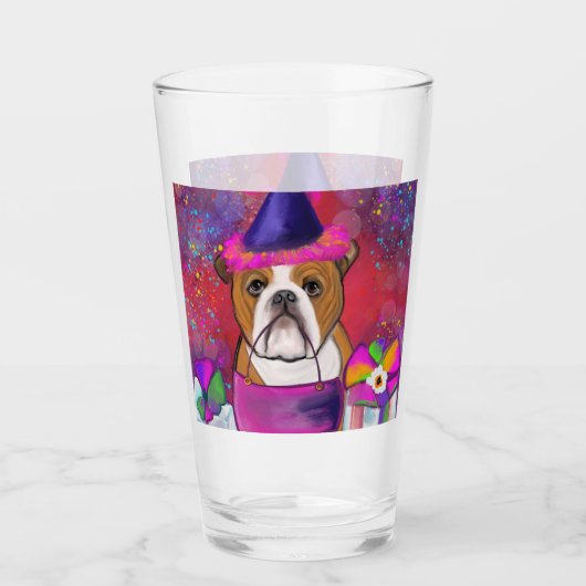Bulldog Glas (Vorderseite)