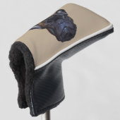 Bulldog Golf Headcover (3/4 Vorderseite)