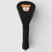 Bulldog Golf Headcover (Vorderseite)